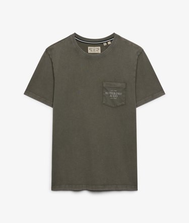 Camiseta Company Logo con Bolsillo Corte Relajado Image 7