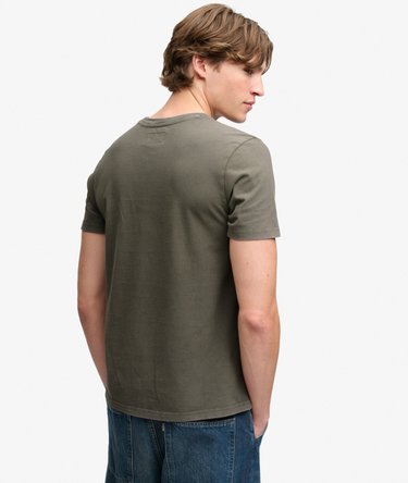 Camiseta Company Logo con Bolsillo Corte Relajado Image 5