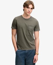 Camiseta Company Logo con Bolsillo Corte Relajado