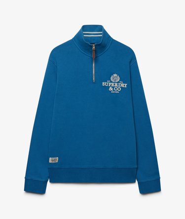 Sweat Demi-Zip Company Logo Coupe D&eacute;contract&eacute;e Image 7