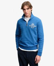 Sweat Demi-Zip Company Logo Coupe D&eacute;contract&eacute;e