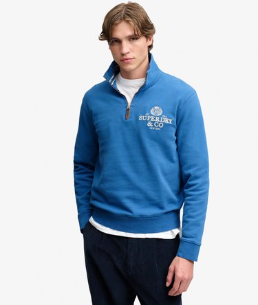 Sweat Demi-Zip Company Logo Coupe D&eacute;contract&eacute;e Image 2