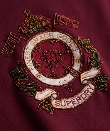 Sweat Crest col rond coupe d&eacute;contract&eacute;e Image 6