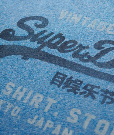 T-shirt Vintage Logo Classic Coupe D&eacute;contract&eacute;e Image 6