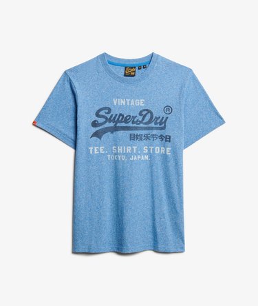 T-shirt Vintage Logo Classic Coupe D&eacute;contract&eacute;e Image 7