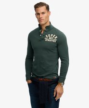 Polo a maniche lunghe Vintage Athletic