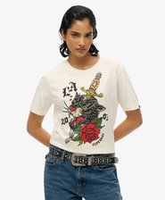 T-shirt Neo Trad Tattoo Vestibilit&agrave; Comoda