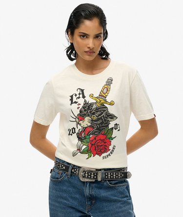 T-shirt Neo Trad Tattoo Vestibilit&agrave; Comoda Image 2