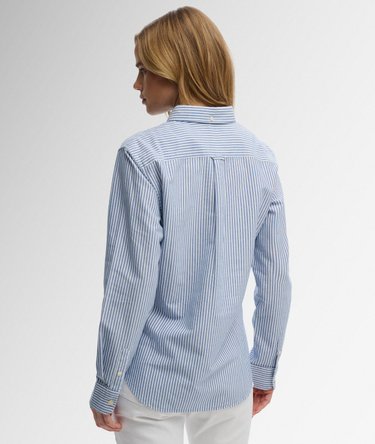 Slim Oxford Lang&aelig;rmet Skjorte Image 6