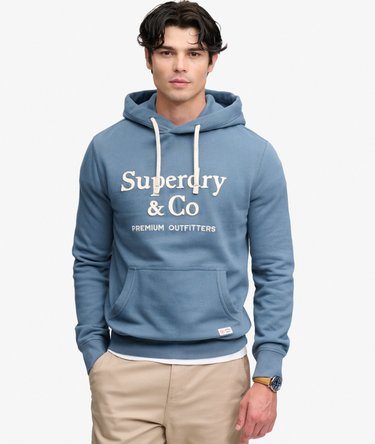 Company Logo Kapuzenpullover mit lockerer Passform Image 2