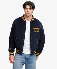 Cord Varsity Bomber Jacket