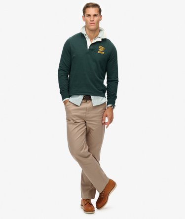 Polo de Rugby Jersey Vintage Athletic Image 3