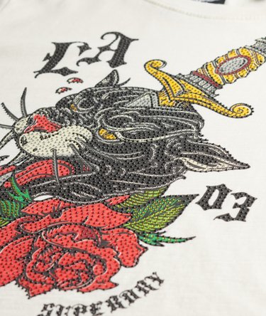 Neo Trad Tattoo T-Shirt mit lockerer Passform Image 4