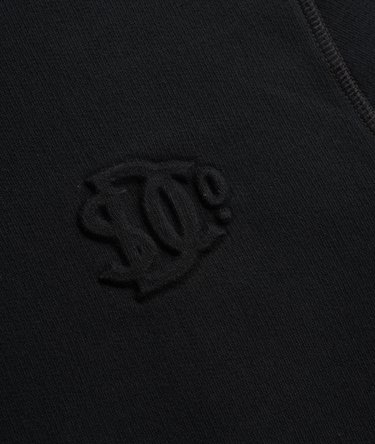 Sweat &agrave; capuche Company Logo Embossed Coupe D&eacute;contract&eacute;e Image 6