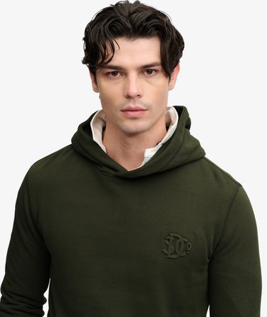Felpa con cappuccio Company Logo Vestibilit&agrave; Comoda Image 4