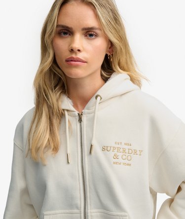 Luxe Kapuzenjacke mit Fellimitat-Futter Image 4