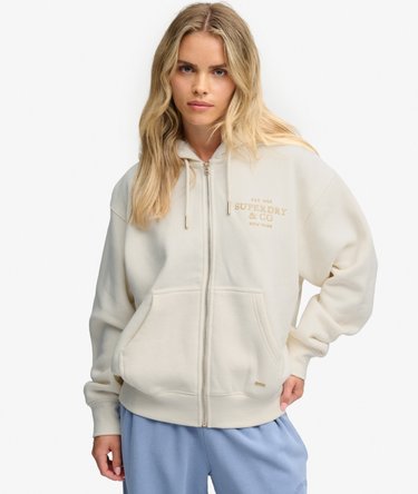 Luxe Kapuzenjacke mit Fellimitat-Futter Image 2