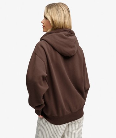 Luxe Hoodie met Bontkraag en Rits Image 5