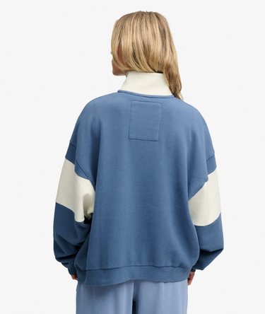 Company Logo Half Zip -collegepaita Rento Istuvuus Image 5