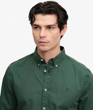 Garment Dyed Overhemd Relaxed Pasvorm Image 4