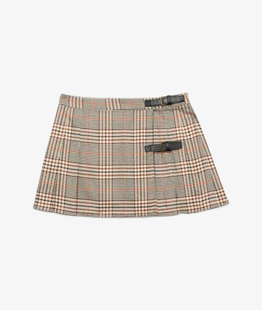 Athletic Essentials Check Pleated Skirt Image 7
