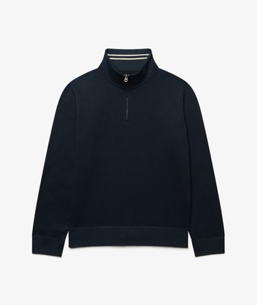 Essential Serif Logo Half Zip Sweatshirt Image 7