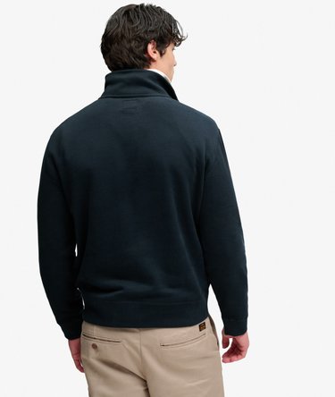 Essential Serif Logo Half Zip Sweatshirt Image 5