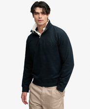 Essential Serif Logo Half Zip Sweatshirt