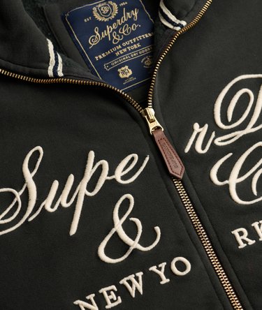 Veste de Surv&ecirc;tement Logo Script Coupe D&eacute;contract&eacute;e Image 6