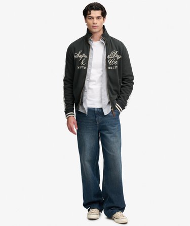 Veste de Surv&ecirc;tement Logo Script Coupe D&eacute;contract&eacute;e Image 3