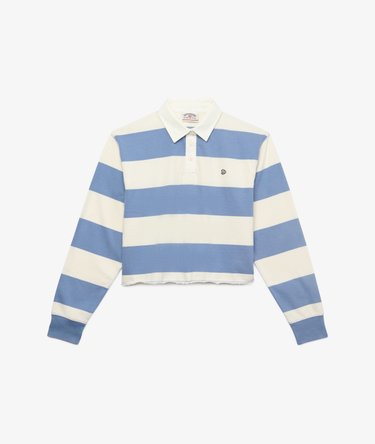 Athletic Essential Randig Rugby-topp Oversized Passform Image 7
