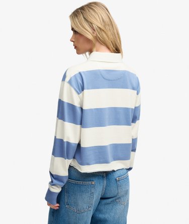 Athletic Essential Randig Rugby-topp Oversized Passform Image 5