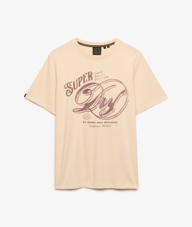 Heritage Script T-paita Rento Istuvuus Image 7
