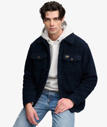 Retro Fleece Overshirt Image 2
