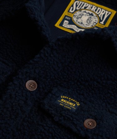 Retro Fleece Overshirt Image 6
