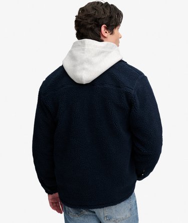 Retro Fleece Overshirt Image 5