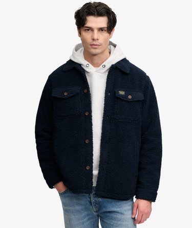 Retro Fleece Overshirt Image 1