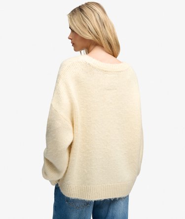 Slouchy Brushed Knit Jumper Image 5