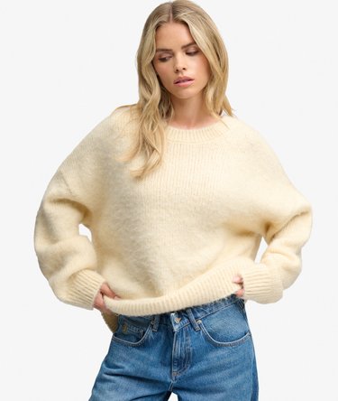 Slouchy Brushed Knit Jumper Image 2