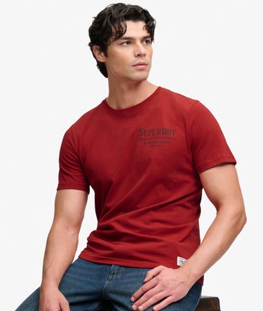 T-shirt Vintage Biker Coupe D&eacute;contract&eacute;e Image 1