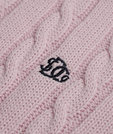 Cable Knit Trui met normale pasvorm Image 6