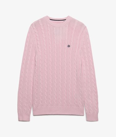 Cable Knit Trui met normale pasvorm Image 7