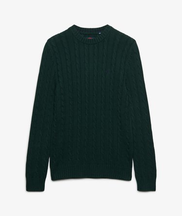 Cable Knit Trui met normale pasvorm Image 7
