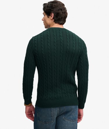 Cable Knit Trui met normale pasvorm Image 5