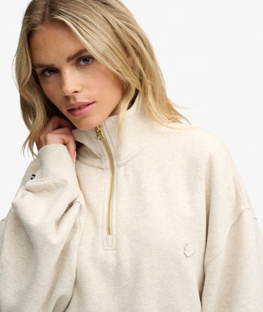 Monogram Half Zip Sweatshirt Image 1