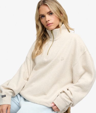 Monogram Half Zip Sweatshirt Image 3