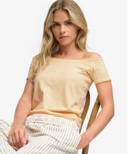 Bardot Short Sleeve Off Shoulder Top