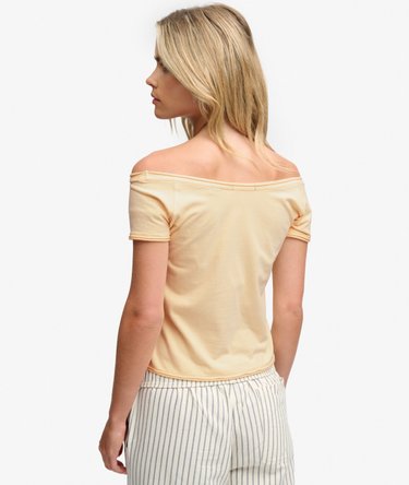 Bardot Short Sleeve Off Shoulder Top Image 5