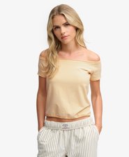 Bardot Short Sleeve Off Shoulder Top