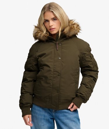 Chaqueta Bomber MA1 Acolchada con Capucha Image 5